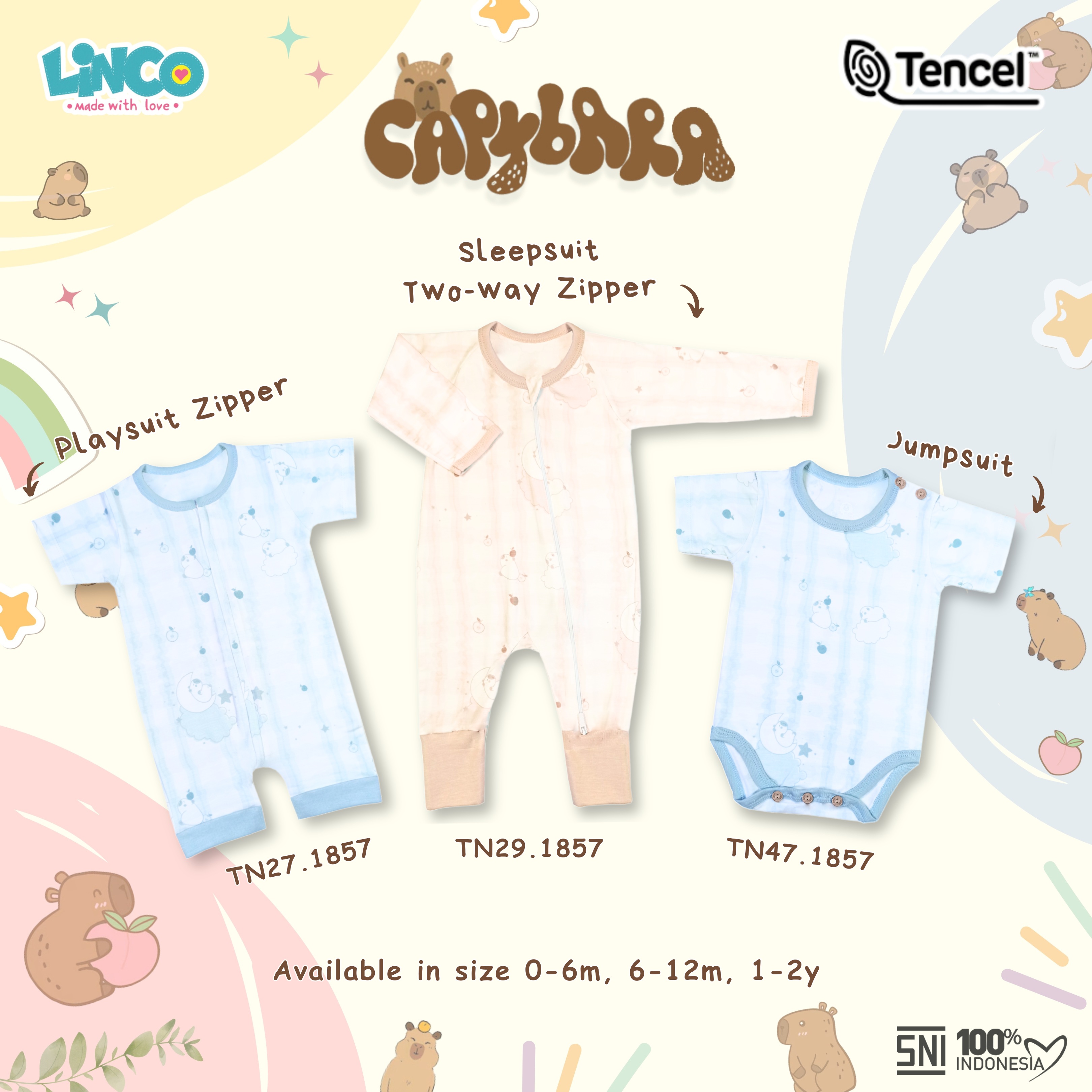 TENCEL CAPYBARA SERIES JUMPER